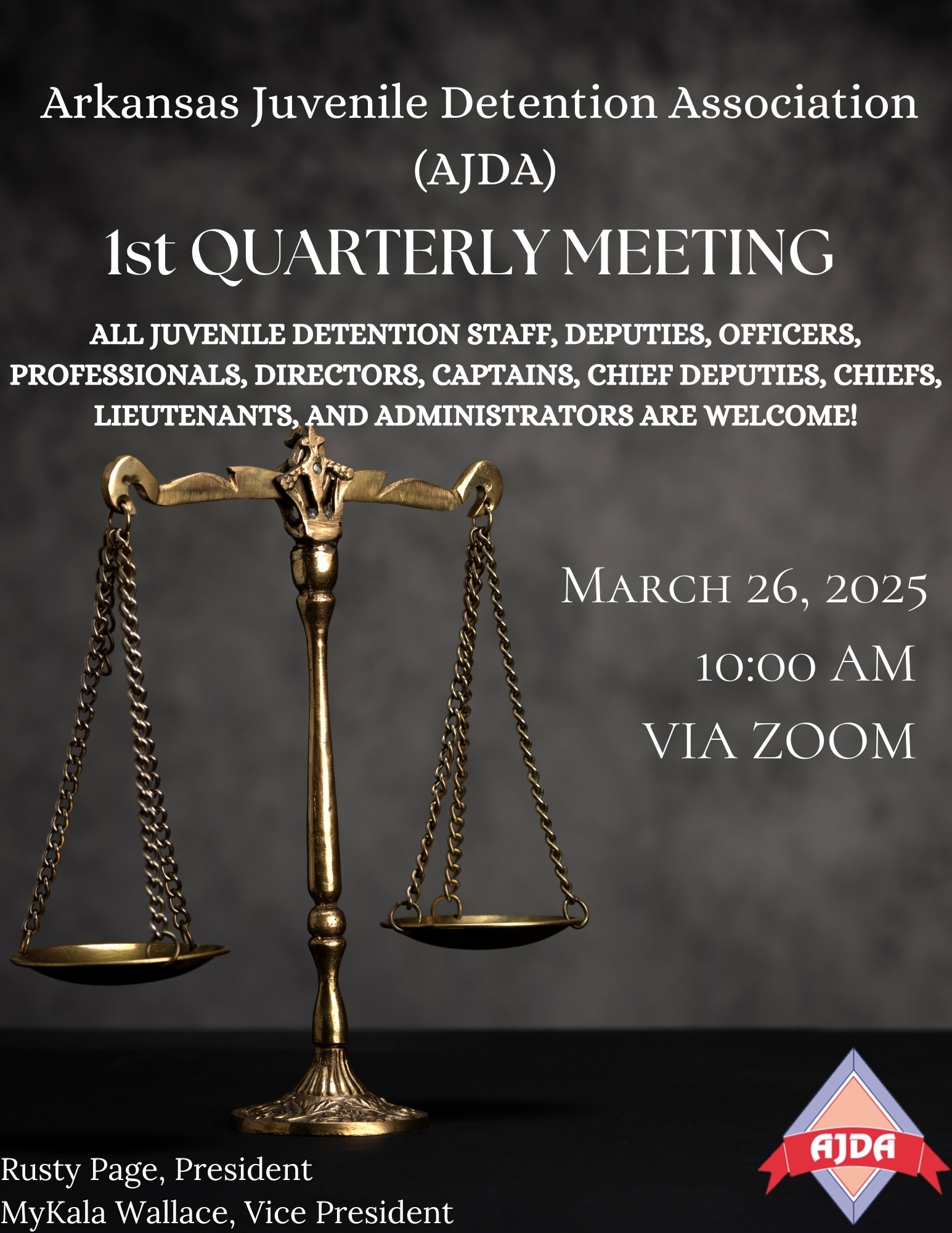 AJDA Meeting March 2025